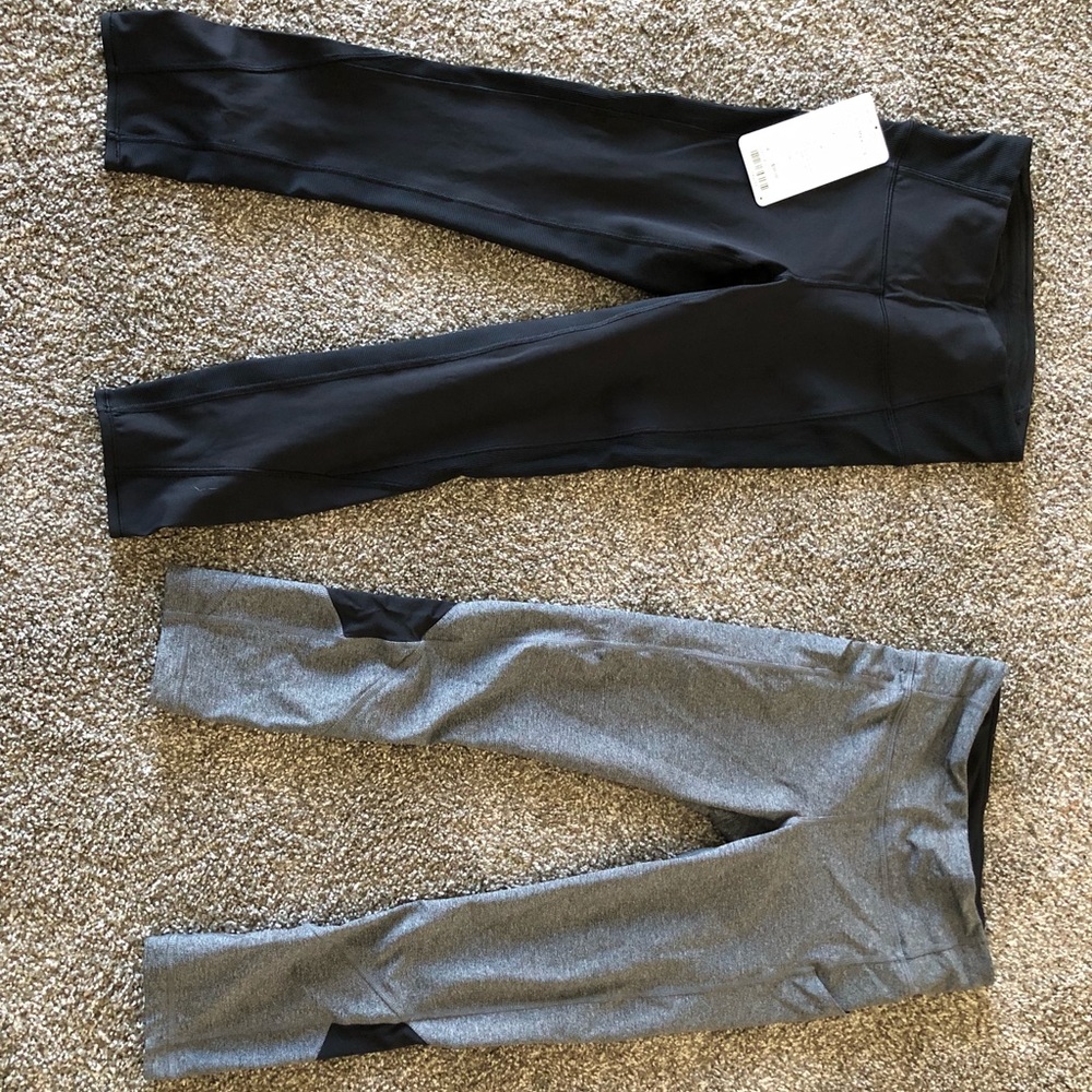 Pair of lulu lemon crop pants size 4